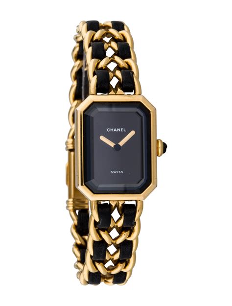 chanel black and gold watch price|chanel watch prices.